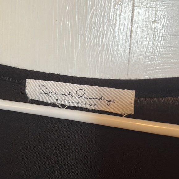 French Laundry Collection Black Top with Details - Picture 5 of 6